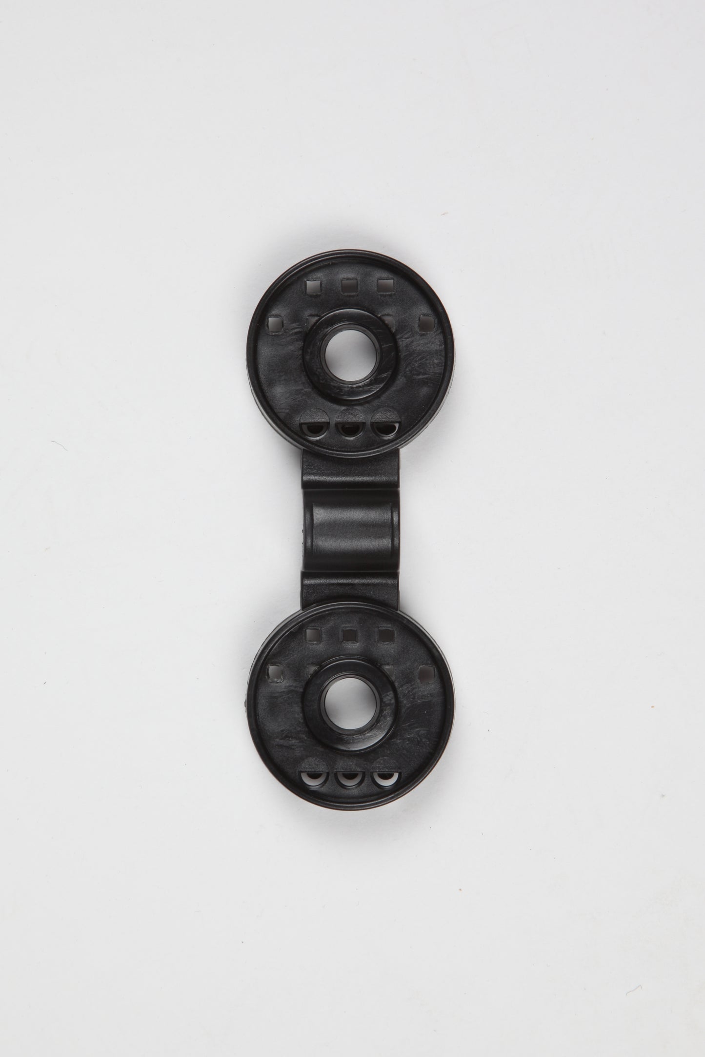 Zwarte clips voor zichtschermen