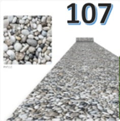 Loper bedrukt 635gr/m² - breedte 2m / lengte 50m