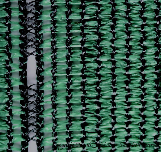 Zichtscherm 185gr/m² - breedte 1.5m / lengte 50m GROEN