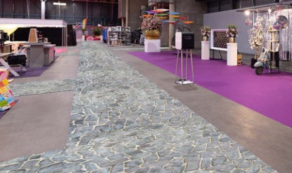 Loper bedrukt 635gr/m² - breedte 2m / lengte 50m